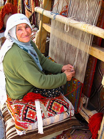Carpet Weaver ~~ Turkey